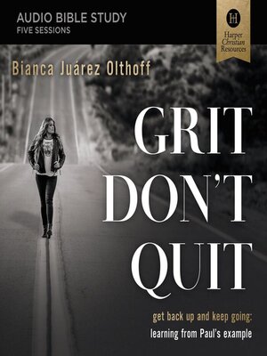 cover image of Grit Don't Quit